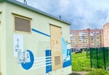 Череповецкие студенты разукрасили еще одну подстанцию в Зашекснинском районе города