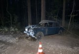 В Харовском округе водитель отправил автомобиль в кювет 