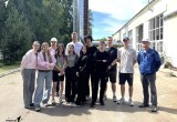 На восьмой день Летней школы будущие теплоэнергетики — студенты первого курса — отправились в село Молочное