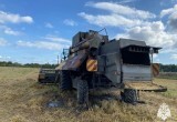 Вологодская область столкнулась с тремя крупными пожарами: сгорели грузовик, комбайн и жилой дом