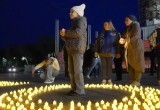 В Вологде зажгли &laquo;Огненную картину войны&raquo; - более 200 волонтеров увековечили память героев