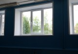 В школе № 22 Вологды завершилось обновление оконных блоков