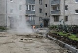 Благоустройство двора на улице Конева идет по графику