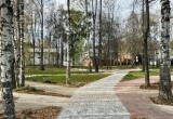 Благоустройство парка в Красавино выполнено на 70%